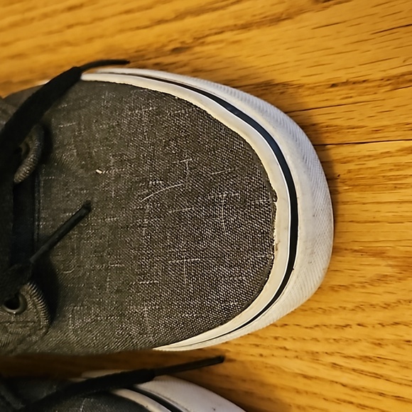 VANS SHOES OFF THE WALL GRAY WHITE 7 MEN'S - Picture 3 of 10